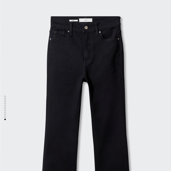 MANGO Cropped flared jeans - Picture 2 of 2